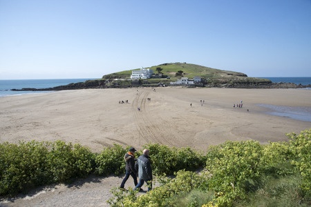 Exploring Burgh Island
